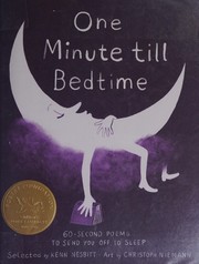 Cover of One minute till bedtime by Kenn Nesbitt