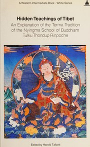 Front cover of Hidden teachings of Tibet by Thondup Tulku.