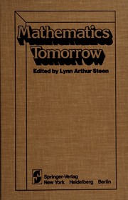 Front cover of Mathematics tomorrow by Lynn Arthur Steen