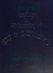 Front cover of Readings in the Philosophy of Art and Aesthetics by Milton C. Nahm