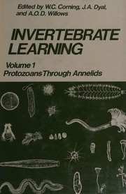 Cover of Invertebrate learning by William C. Corning