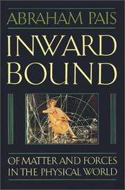 Cover of Inward bound by Abraham Pais