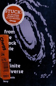 Front cover of From the black hole to the infinite universe by Donald Goldsmith