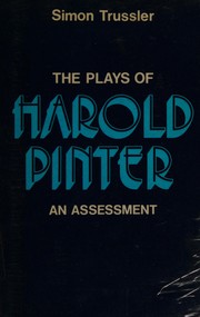 Front cover of The plays of Harold Pinter by Simon Trussler