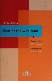 Cover of Best of the web 2008 by Steve Almond