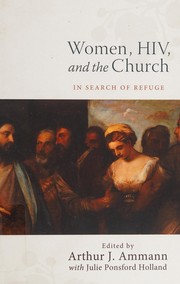 Front cover of Women, HIV, and the church by Arthur J. Ammann