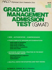 Front cover of Graduate management admission test by David Reuben Turner