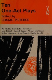 Cover of Ten One-Act Plays by Cosmo Pieterse