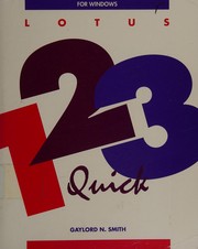 Cover of Lotus 1-2-3 QUICK by Gaylord N. Smith