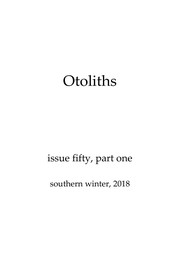 Cover of Otoliths 50 by Otoliths