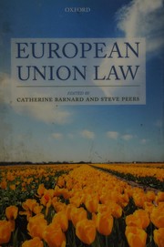 Cover of European Union Law by Catherine Barnard