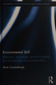 Cover of Environmental Skill by Mark Coeckelbergh