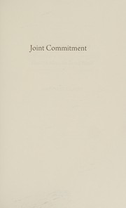 Cover of Joint Commitment by Margaret Gilbert