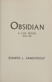 Front cover of Obsidian by Jennifer L. Armentrout