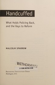 Cover of Handcuffed by Malcolm K. Sparrow