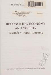 Front cover of Reconciling economy and society by Patrice Sauvage