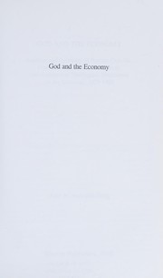Front cover of God and the economy by Aart N.van den Berg