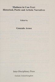 Front cover of Madness in Context by Gonzalo Araoz