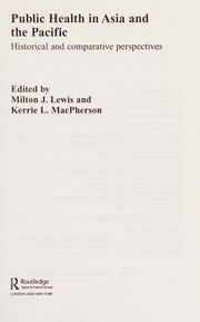 Front cover of Public health in Asia and the Pacific by Milton J. Lewis