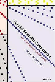 Cover of Parallel Scientific Computation by Rob H. Bisseling