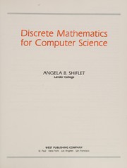 Cover of Discrete mathematics for computer science by Angela B. Shiflet