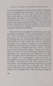 Front cover of Ancient science and modern civilization by George Sarton