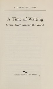 Front cover of Time of Waiting, Stage 4 by Clare West