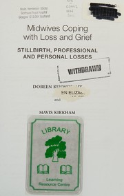 Front cover of Midwives coping with loss and grief by Doreen Kenworthy