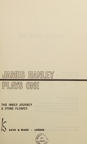 Cover of Plays one by James Hanley