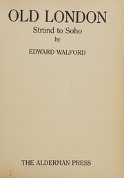 Front cover of Old London by Edward Walford