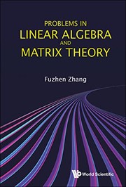 Cover of Problems in Linear Algebra and Matrix Theory by Fuzhen Zhang
