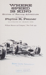 Cover of Where speed is king by Phyllis R. Fenner
