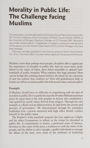 Cover of Muslims, dialogue, terror by Chandra Muzaffar