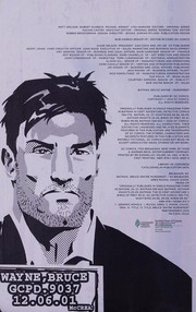 Cover of Batman by Greg Rucka