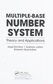 Cover of Multiple-base number system by Vassil Dimitrov