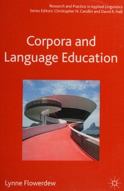 Front cover of Corpora and Language Education by Lynne Flowerdew