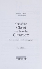Front cover of Out of the closet and into the classroom by Marjorie Lobban