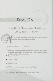 Cover of Face to face with Mary and Martha by Janet Thompson