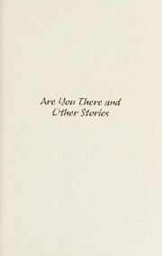Front cover of Are you there and other stories by Jack Skillingstead