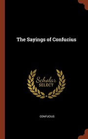 Front cover of Sayings of Confucius by Confucius