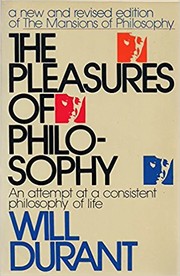 Front cover of The Pleasures of Philosophy by Will Durant