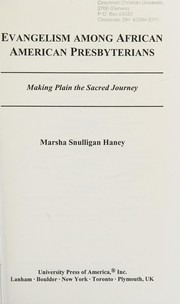 Cover of Evangelism among African American Presbyterians by Marsha Snulligan Haney