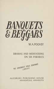 Cover of Banquets & beggars by W. A. Poovey