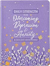 Front cover of Daily Strength for Overcoming Depression & Anxiety by BroadStreet Publishing