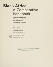 Front cover of Black Africa by Donald George Morrison