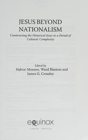 Cover of Jesus beyond nationalism by Halvor Moxnes