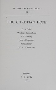 Cover of The Christian hope by G. B. Caird
