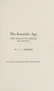 Cover of The scientific age by Lloyd V. Berkner