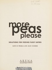 Cover of More peas please by Kate Di Prima
