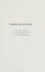 Front cover of Leading into the World by Paul Galbreath